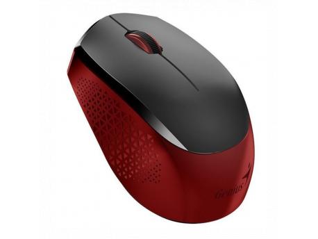GENIUS Bežični miš NX-8000S 1200dpi Silent Crveni