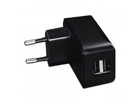 HAMA Kućni punjač sa 2 USB porta, 2.1A, crni 14198
