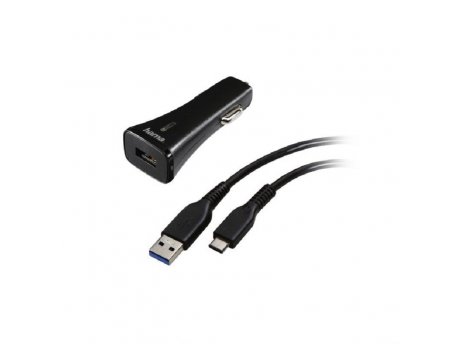 HAMA Auto punjač micro USB tip-C, 3.0 80278
