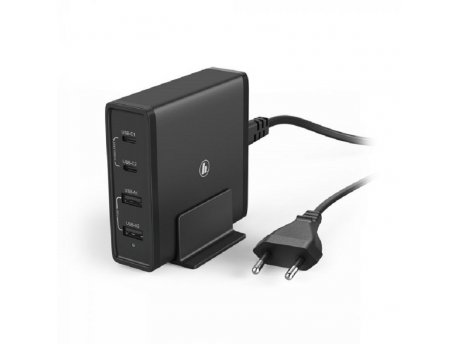 HAMA Stanica za punjenje 65W (2xPD USB-C, 2xUSB-A) 183376