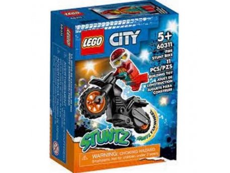 LEGO CITY FIRE STUNT BIKE