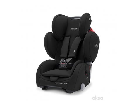 RECARO A-s 1/2/3(9-36kg) YoungSportHero, DeepBlack