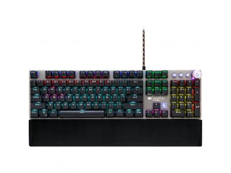 CANYON Žičana Gaming tastatura, Tamno siva, US layout CND-SKB7-US