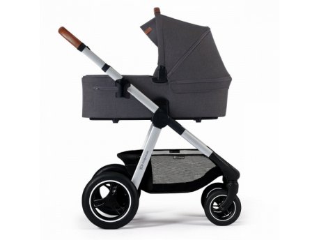 KINDERKRAFT EVERYDAY KOLICA ZA BEBE SET 2U1 DARK GREY