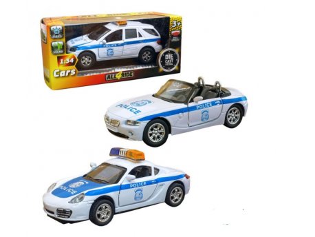 ED Metalni policijski auto 1:34 zvuk,svetlo