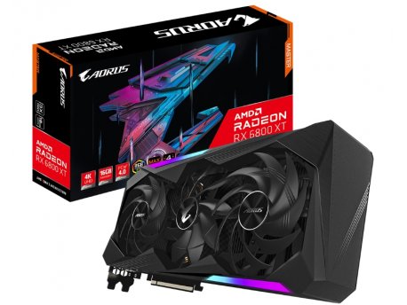 GIGABYTE AMD Radeon RX 6800 AORUS 16GB 256bit GV-R68XTAORUS M-16GD