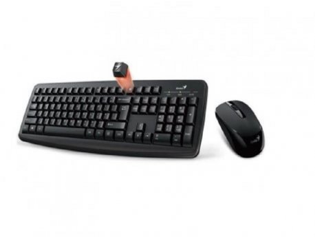 GENIUS Smart KM-8100 Wireless US crna tastatura + miš