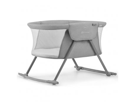 KINDERKRAFT Prenosivi krevetac-Kolevka za bebe Lovi Grey