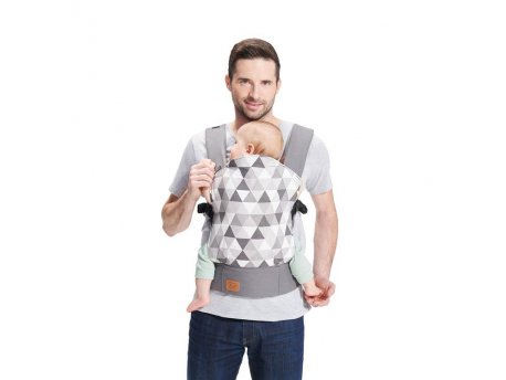 KINDERKRAFT Kengur Nosiljka za bebu Nino Grey