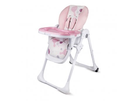 KINDERKRAFT Stolica za hranjenje YUMMY pink