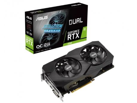 ASUS NVidia GeForce RTX 2060 12GB 192bit DUAL-RTX2060-O12G-EVO