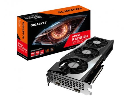GIGABYTE AMD Radeon RX 6500 XT GAMING OC 4GB 64bit GV-R65XTGAMING OC-4GD