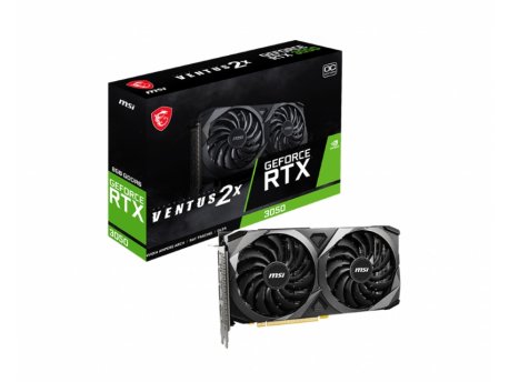 MSI NVidia GeForce RTX 3050 8GB 128bit RTX 3050 VENTUS 2X 8G OC
