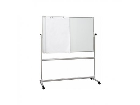 2X3 TABLA BELA OKRETNA DVOSTRANA  TOS129 90×120