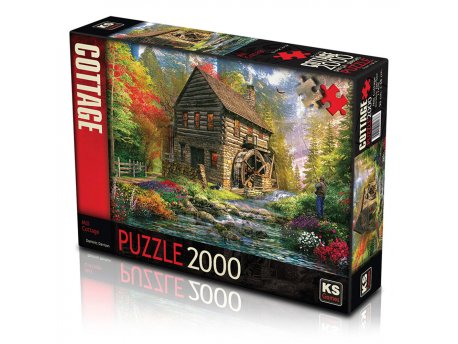 PERTINI Puzzle 2000 delova - Stara vodenica