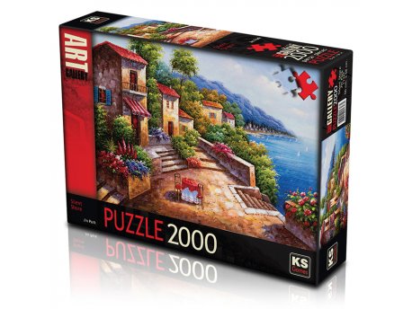 PERTINI Puzzle 2000 delova, Mirna obala