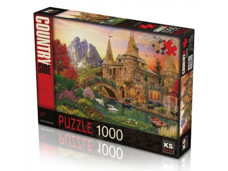PERTINI Puzzle 1000 delova, Planinski dvorac