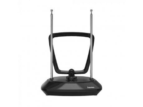 HAMA DVBt/T2 sobna antena prsten, aktivna, crna 121702