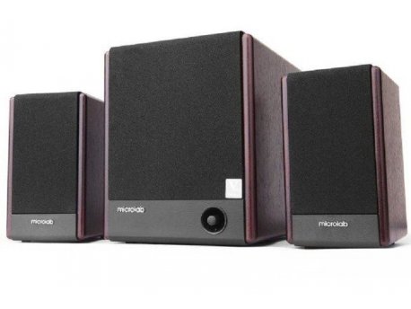 MICROLAB FC330 Aktivni drveni zvucnici 2.1 56W RMS(24W,2x16W), 3.5mm