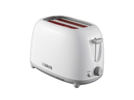 ISKRA Toster 750W beli