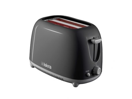 ISKRA Toster 750W crni