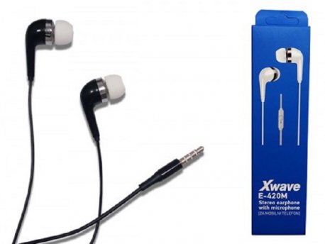 Xwave Slušalice bubice E-420M Black