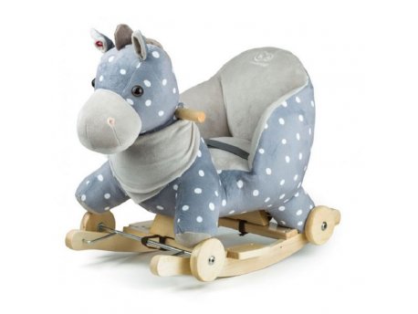 KINDERKRAFT Konjić guralica gray
