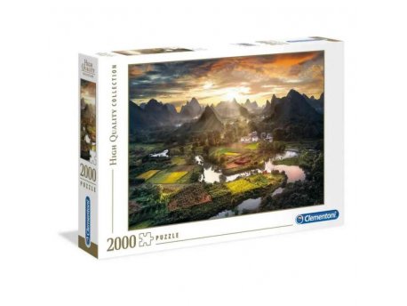 CLEMENTONI Puzzle 2000 HQC - VIEW OF CHINA