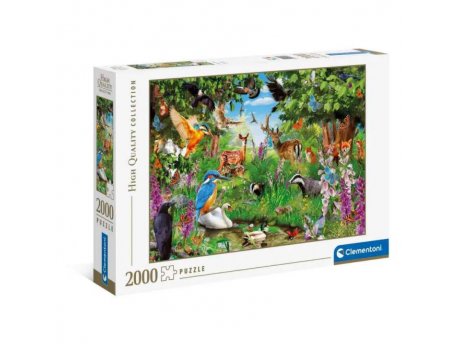 CLEMENTONI Puzzle 2000 HQC - FANTASTIC FOREST