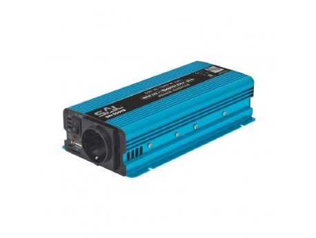SAL Sinusni naponski pretvarač 500W+USB SAI500TS