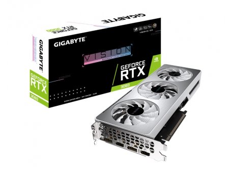 GIGABYTE NVidia GeForce RTX 3060 VISION OC 12GB 192bit GV-N3060VISION OC-12GD rev. 2.0 LHR