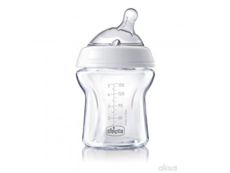 CHICCO Naturalfeeling 150 ml, silikon 0m+
