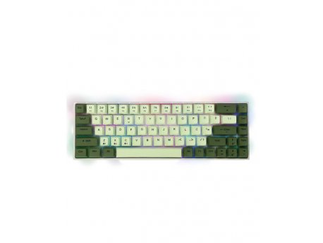 AULA Mehanička tastatura F3068  zeleno/bela RGB 60%
