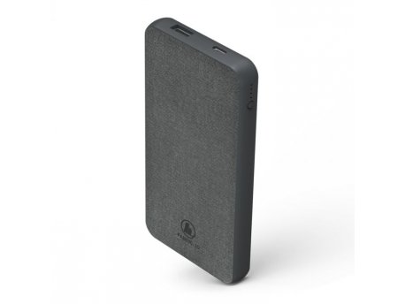 HAMA ''Fabric 10'' Power Bank, 10000 MAh, Sivi