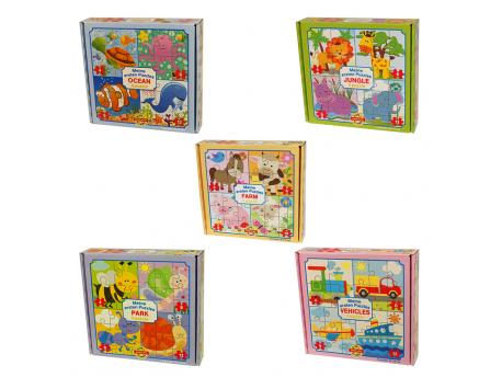 ED Kocke Puzzle 12 kom, asortimanski artikal
