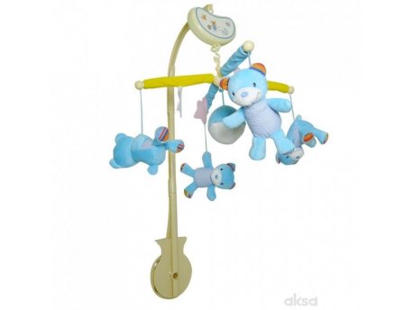 BIBA TOYS Muzička vrteška veseli medvedići
