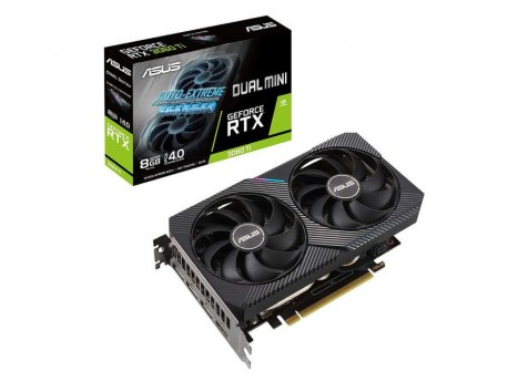 ASUS NVidia GeForce RTX 3060 TI 8GB 256bit DUAL-RTX3060TI-8G-MINI-V2