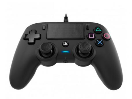 NACON PS4 Gamepad  Wired compact controller Crni