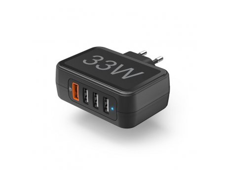 HAMA Stanica za pujenje 33W (1xQC3.0, 3xUSB-A) 210537