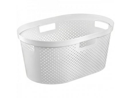 CURVER Korpa za veš 40l infinity, bela