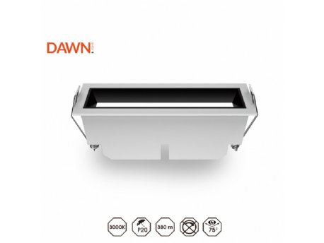 DAWN LED SVETILJKA FFL05 13W 3000K BELA