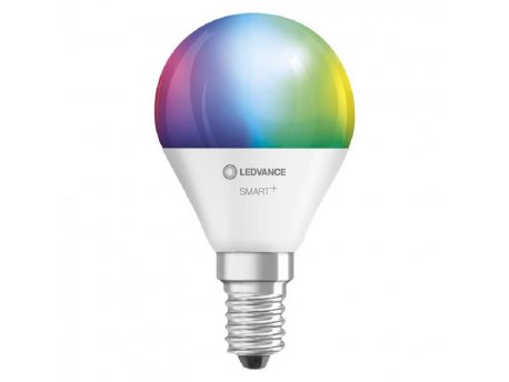 LEDVANCE Smart Wifi LED sijalica E14 5W RGB lopta O85631