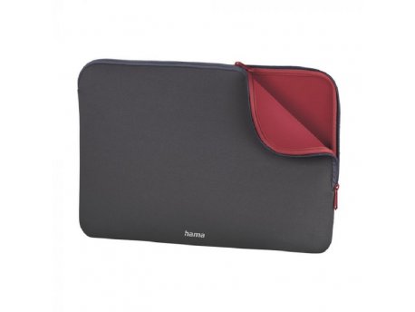 HAMA Laptop futrola Neoprene 15,6'' sivo/crvena 216510