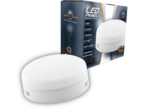 LUMAX Led panel High Lumen LUMNPO-18W 6500K