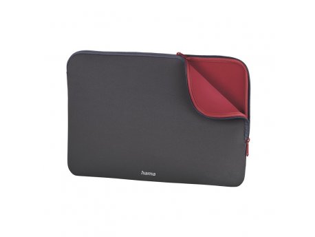 HAMA Laptop futrola Neoprene 13,3'' sivo/crvena 216508
