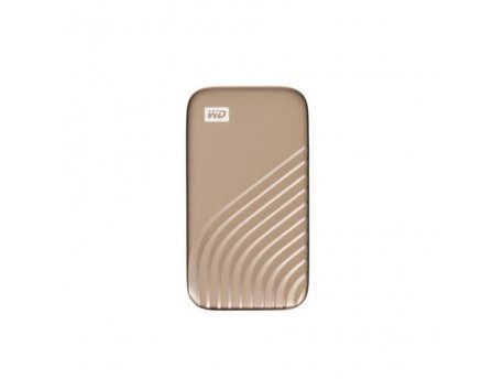 WESTERN DIGITAL 500GB My Passport Portable SSD WDBAGF5000AGD-WESN zlatni