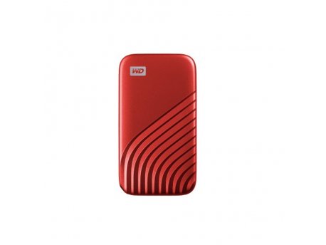 WESTERN DIGITAL 500GB My Passport Portable SSD WDBAGF5000ARD-WESN crveni