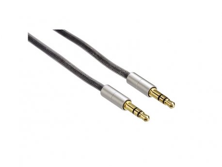 HAMA Audio Alu Kabl 3.5mm (muški) na 3.5mm (muški) 0.5m