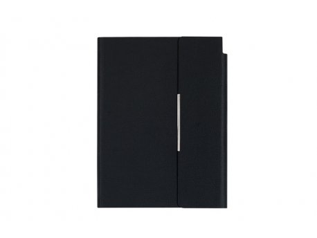 LION Notes sa magnetnim preklopom A5 Crna