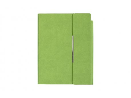VELVET Notes sa magnetnim preklopom B6 Lime
